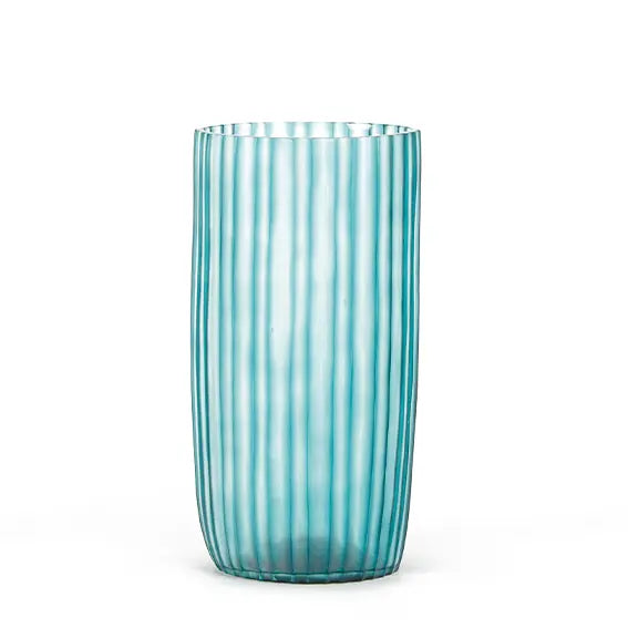 GUAXS Siena Vase clear/petrol