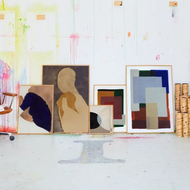 Kunstdruck Layers 01 Berit Mogensen Lopez - Paper Collective - DesignWe.Love
