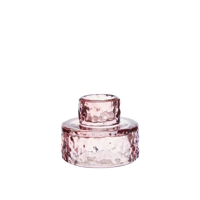 2 - in - 1 Kerzenhalter aus Glas DILAN - Wikholm Form - DesignWe.Love