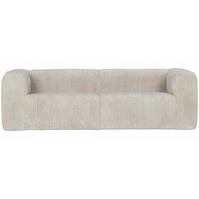 3,5 Sitzer Sofa Bean Ribcord Natur - WOOOD - DesignWe.Love
