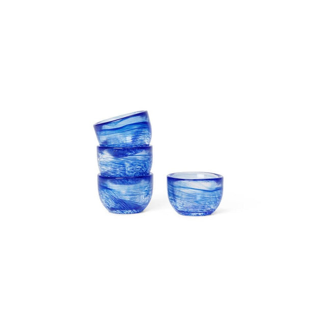 4er Set Eierbecher Tinta Blue - ferm LIVING - DesignWe.Love