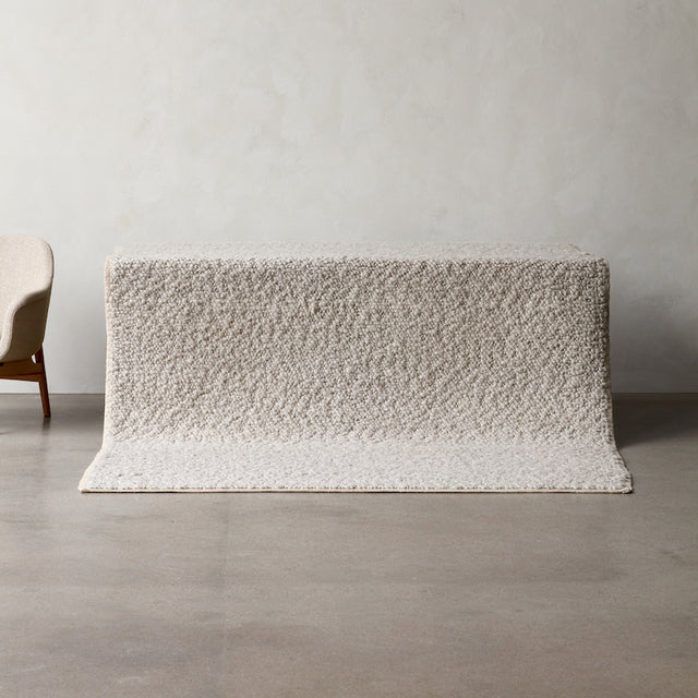 Gravel Rug Teppich, grau - Audo