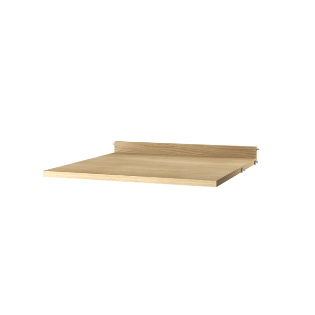 String Schreibtisch 58×58cm Eiche – Wandschreibtisch für das String Regal