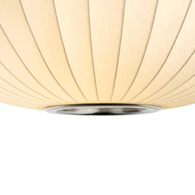 Nelson Ball Pendelleuchte Small beleuchtet Detail Boden - HAY
