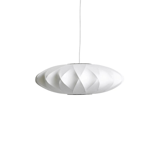 Nelson Pendelleuchte Bubble Saucer Crisscross Small - Hay