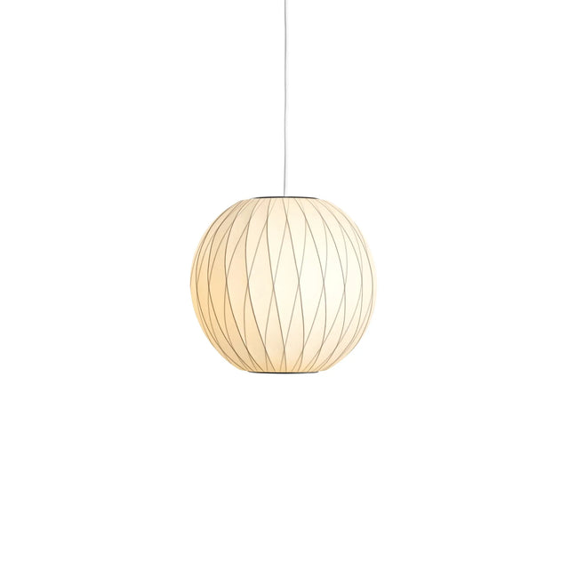 Nelson Ball Crisscross Pendelleuchte Small beleuchtet - HAY