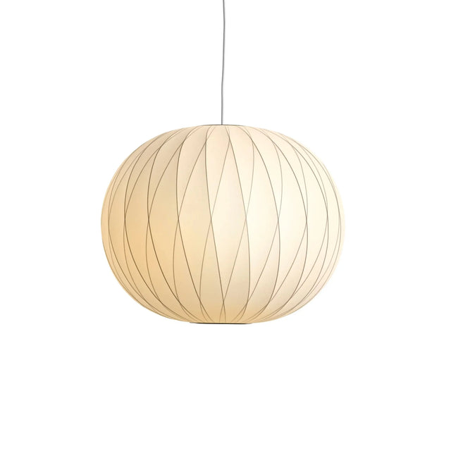 Nelson Ball Crisscross Pendelleuchte Medium beleuchtet - HAY