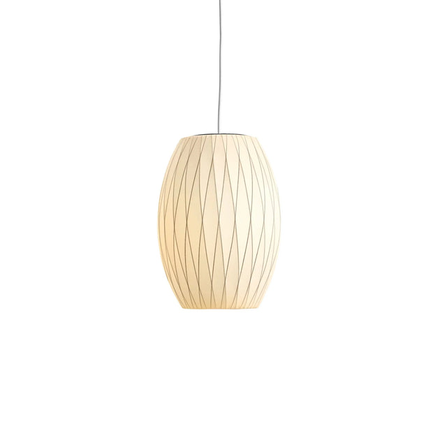 Nelson Cigar Crisscross Pendelleuchte Small beleuchtet - HAY