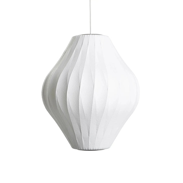 Pendelleuchte Nelson Pear Crisscross Bubble Pendant M - Hay Designleuchte