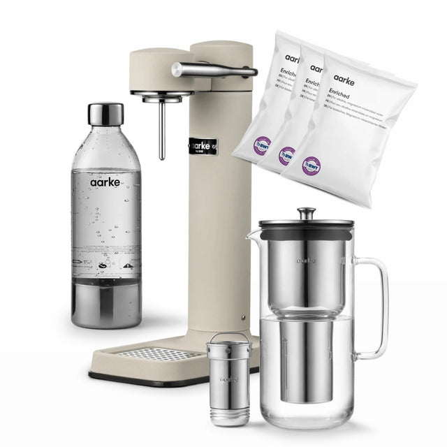 Aarke Sparpaket – Carbonator 3 + Purifier Wasserfilter-Set