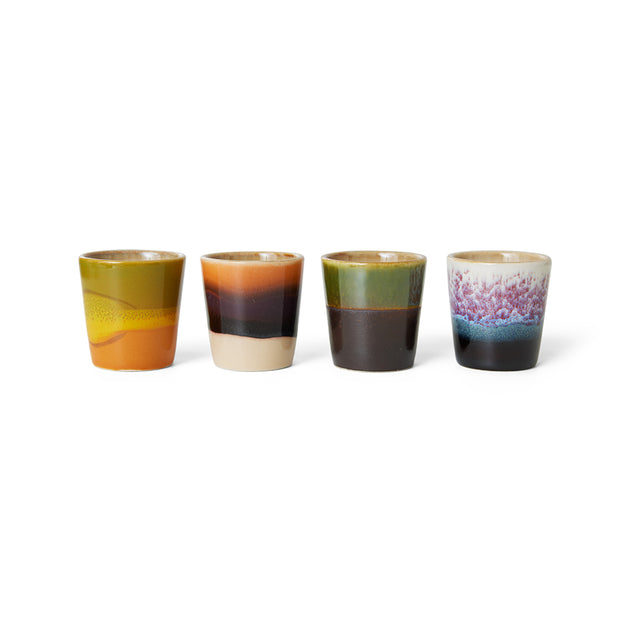 4er Set Eierbecher Island 70s Ceramics - HKliving
