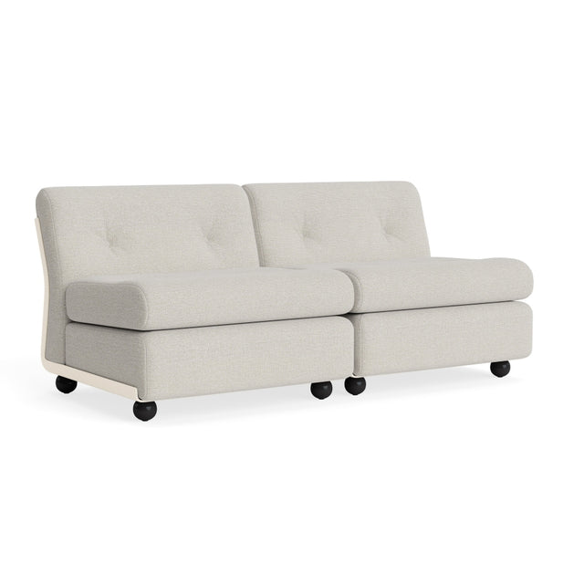 Sofa 2 - Sitzer Amanta Gestell Cream Beige - HAY - DesignWe.Love