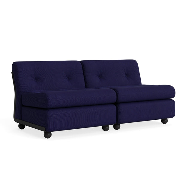 Sofa 2 - Sitzer Amanta Gestell Anthracite - HAY - DesignWe.Love