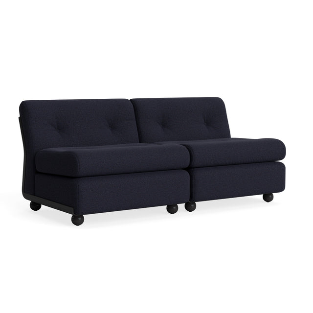 Sofa 2 - Sitzer Amanta Gestell Anthracite - HAY - DesignWe.Love