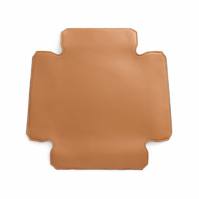 Sitzbezug für den Pack Stuhl von Hay mit dem Leder Grano cognac