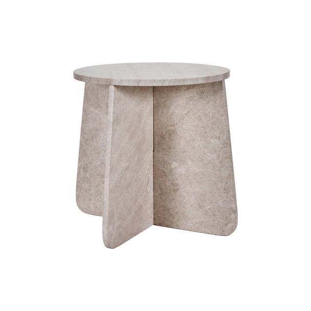 Beistelltisch Serie Marb Beige von House Doctor - Seitenansicht