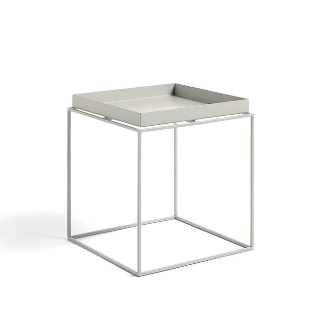 Beistelltisch Tray Table HAY Warm Grey 40x40x44cm