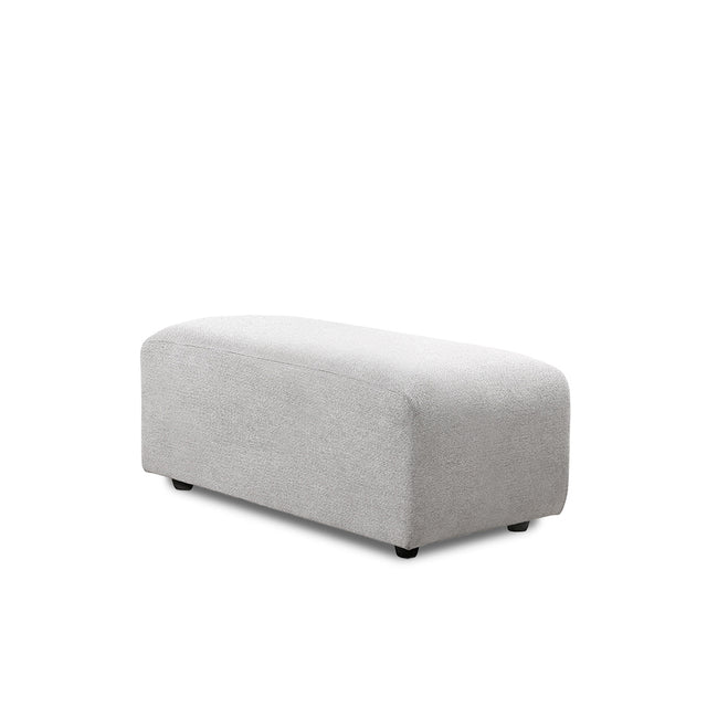 Modulares Sofa Element Jax Sneak hellgrau - HKliving