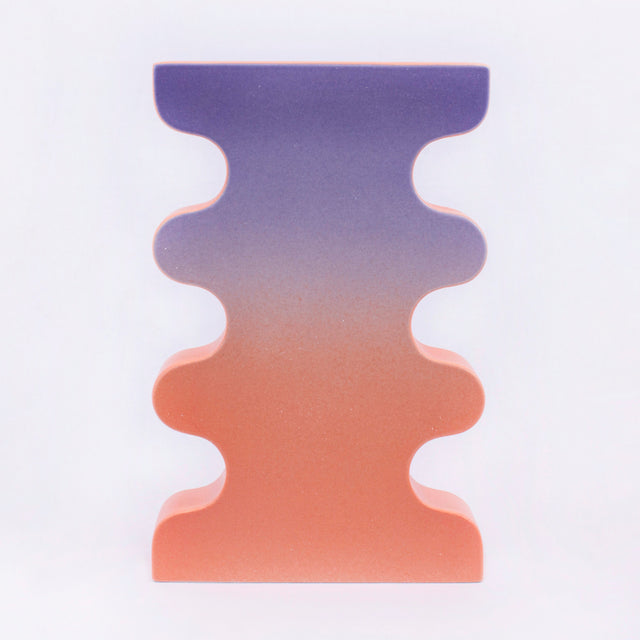 Vase Barva 4 Lila/Apricot - Pani Jurek