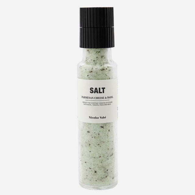 Salz Parmesan & Basilikum Gewürzmühle - Nicolas Vahé