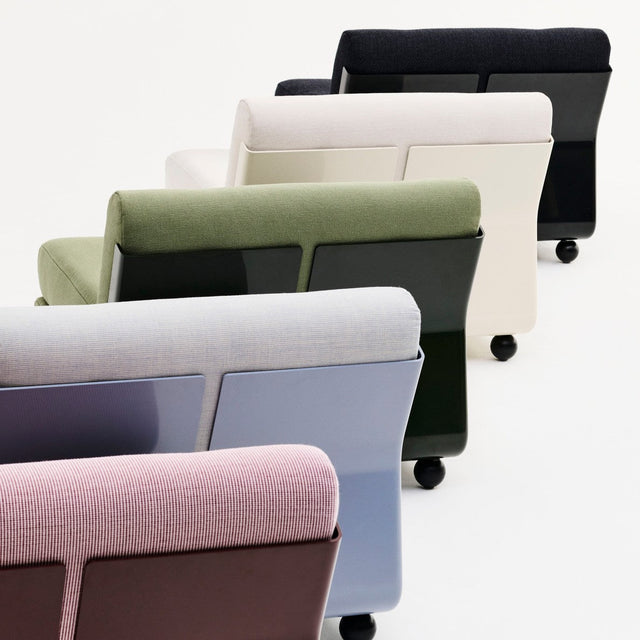 Sessel Amanta Gestell Bottle Green - HAY - DesignWe.Love