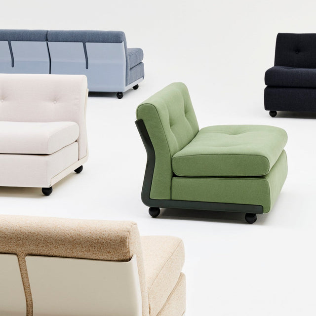 Sessel Amanta Gestell Bottle Green - HAY - DesignWe.Love