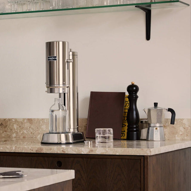 Aarke Carbonator Pro Wassersprudler Edelstahl 800ml - DesignWe.Love