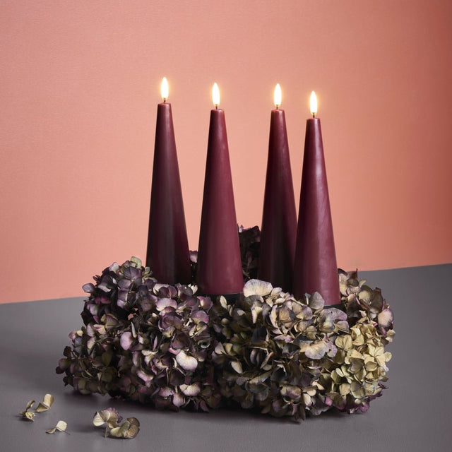 Advent Cone Giftbox - Set aus Kerzen, Kerzenhalter, Fernbedienung - Uyuni Lighting - DesignWe.Love