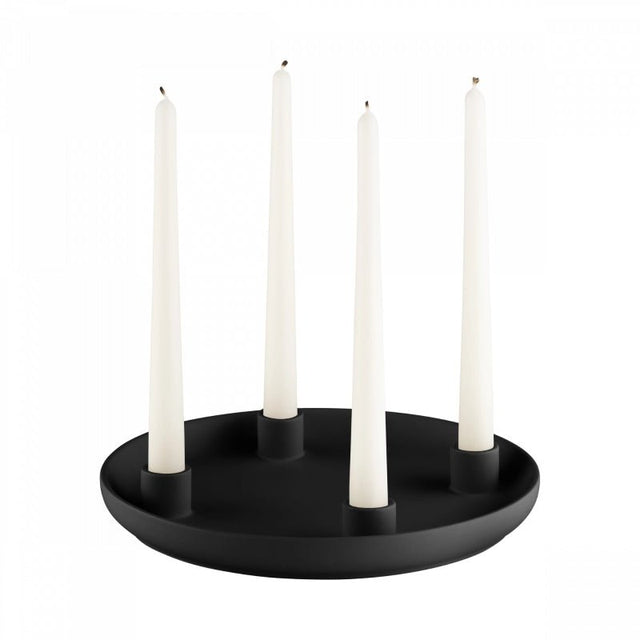 Advent Kerzenhalter VELA Schwarz Large - Blomus - DesignWe.Love