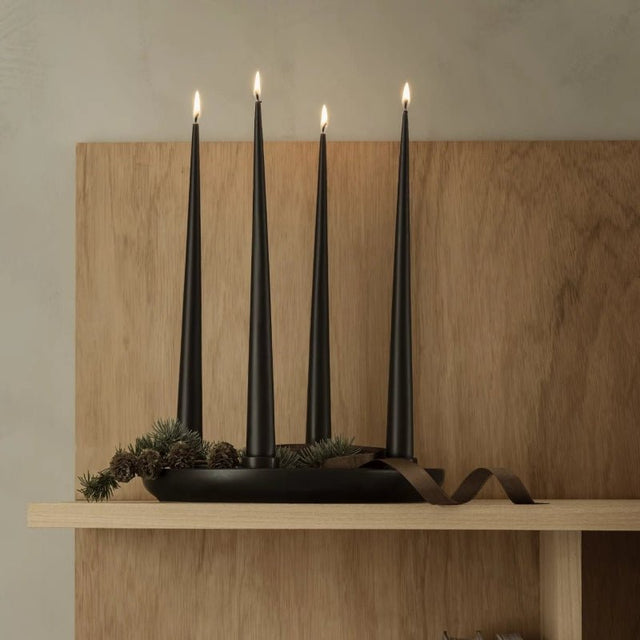 Advent Kerzenhalter VELA Schwarz Large - Blomus - DesignWe.Love