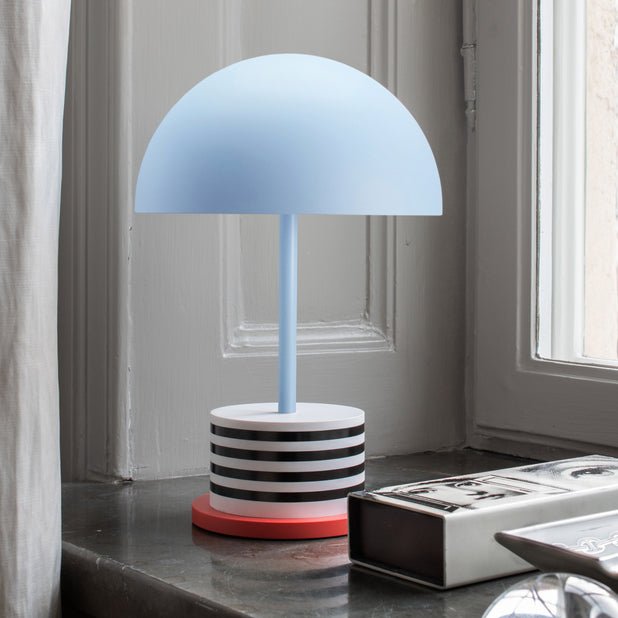 Akkuleuchte Riviera - Memphis Milano Stil - DesignWe.Love