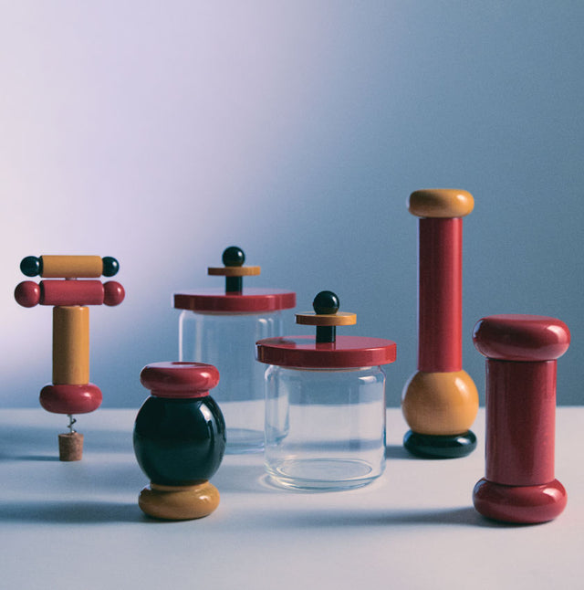 Alessi Twergi Serie – Design Ettore Sottsass