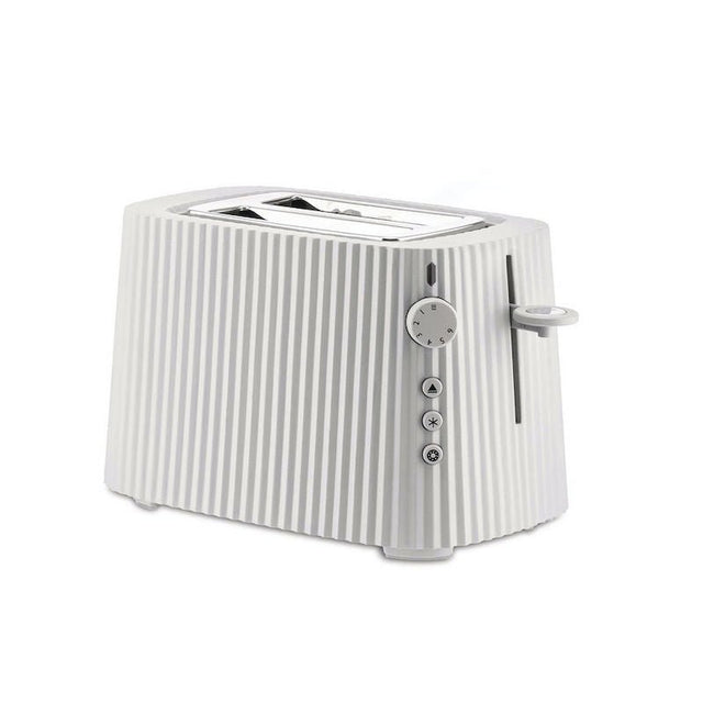 Alessi Toaster Plissé Weiß – Design von Michele De Lucchi