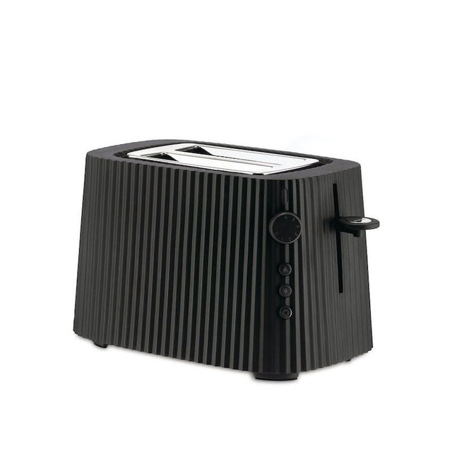 Alessi Toaster Plissé Schwarz – Design von Michele De Lucchi