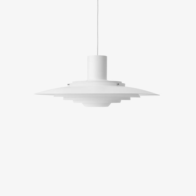 Minimalistische Design Lampe P376 Matt Weiß von &Tradition in der Größe KF2