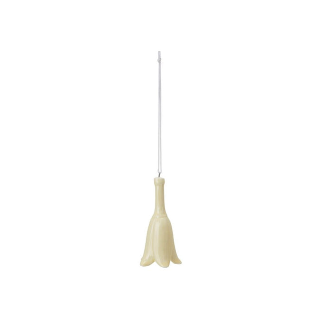 Anhänger aus Keramik BLOMMA Gelb - Wikholm Form - DesignWe.Love