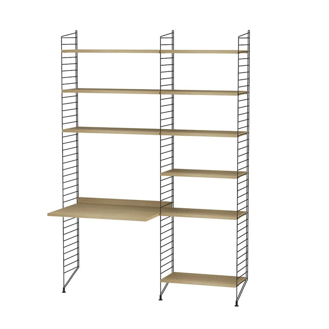 Arbeitsplatz B Komplettset - Regalsystem - Stringfurniture - DesignWe.Love