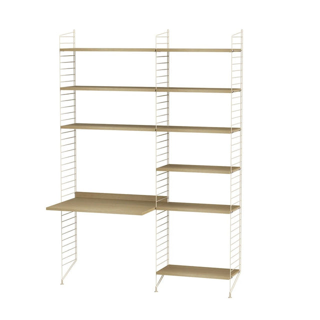 Arbeitsplatz B Komplettset - Regalsystem - Stringfurniture - DesignWe.Love