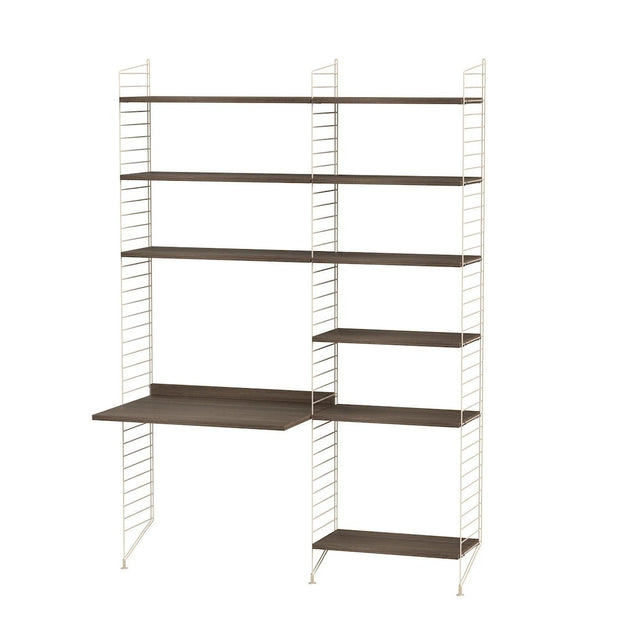 Arbeitsplatz B Komplettset - Regalsystem - Stringfurniture - DesignWe.Love