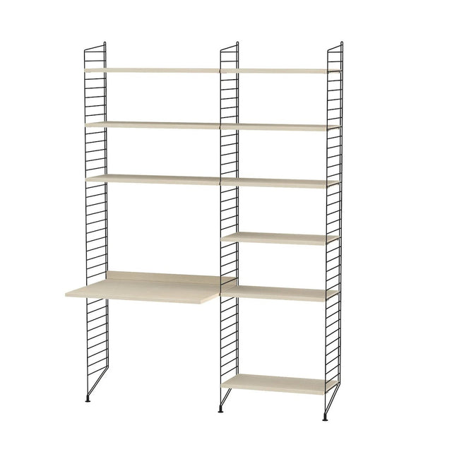 Arbeitsplatz B Komplettset - Regalsystem - Stringfurniture - DesignWe.Love