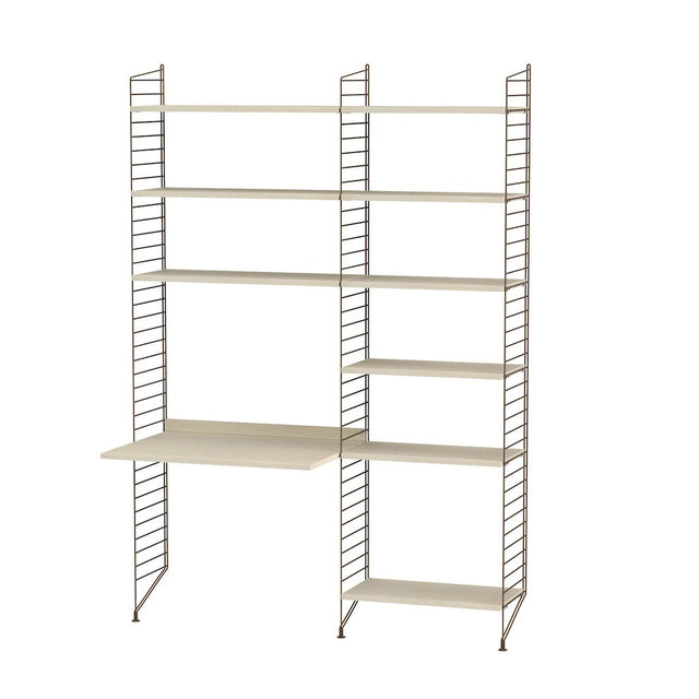 Arbeitsplatz B Komplettset - Regalsystem - Stringfurniture - DesignWe.Love