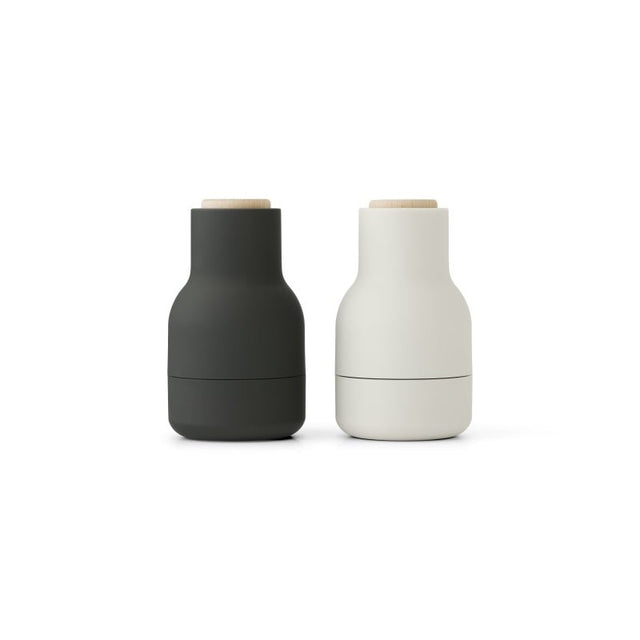 Audo Bottle Grinder Gewürzmühlen 2er-Pack in Ash und Carbon