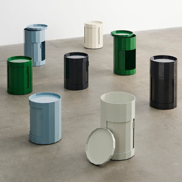 Aufbewahrungslösung Facet Cabinet Container hoch - HAY - DesignWe.Love