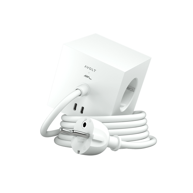 Avolt Square 1 Steckdosenleiste USBC 3m - DesignWe.Love