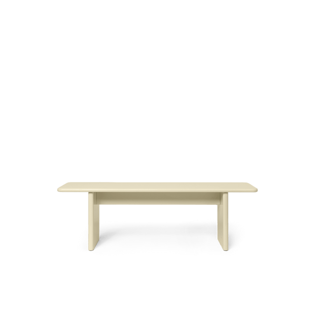 Bank Rink Eggshell 140 cm - ferm LIVING - DesignWe.Love