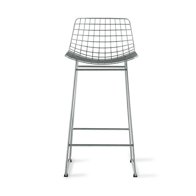 Barhocker Metall Wire Chrom - HK Living - DesignWe.Love