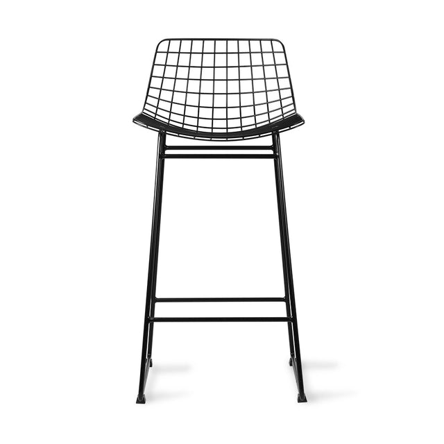 Barhocker Metall Wire schwarz - HK Living - DesignWe.Love