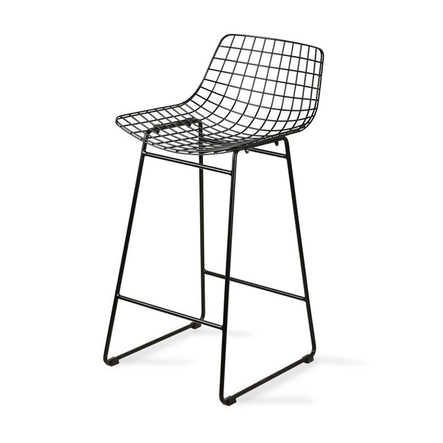 Barhocker Metall Wire schwarz - HK Living - DesignWe.Love