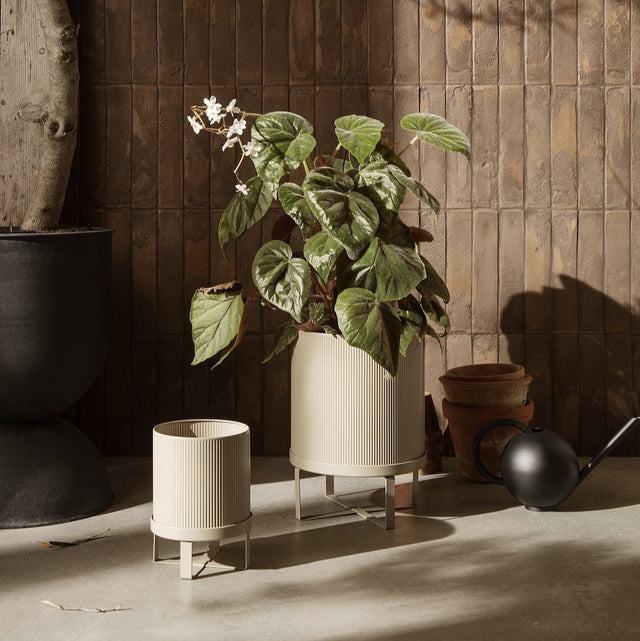 Bau Pot large Blumentopf Cashmere - ferm Living - DesignWe.Love