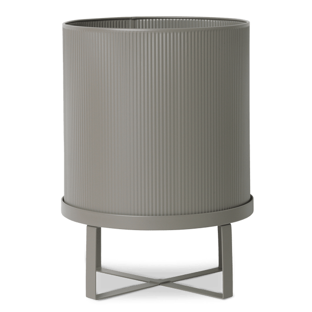 Bau Pot Large Blumentopf Grau - ferm Living - DesignWe.Love